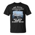 My Son Is On Uss Ronald Reagan Cvn Unisex T-Shirt