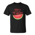 One In A Melon Watermelon Theme Funny Birthday Girl Unisex T-Shirt