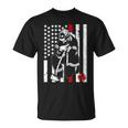 Praying Firefighter Thin Red Line Tshirt Unisex T-Shirt