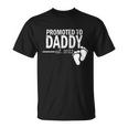 Promoted To Daddy Established T-shirt