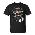 Promoted To Granny Est 2023 Floral First Time Granny T-Shirt