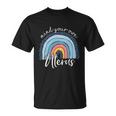 Rainbow Mind Your Own Uterus Pro Choice Feminist Gift Unisex T-Shirt