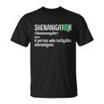 Shenanigator Definition St Patricks Day V2 T-Shirt