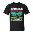 Summer Break 2022 Retro Summer Break Schools Out For Summer Cool Gift Unisex T-Shirt