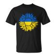 Sunflower Of Peace Ukraine Ukraine Strong Vyshyvanka Long Tshirt Unisex T-Shirt