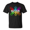 Support Educate Advocate Autism Handprint Tshirt Unisex T-Shirt