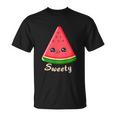 Sweety Watermelon Slice Melon Funny Summer Unisex T-Shirt