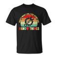 That What I Do I Fix Stuff I Know Things Vintage Mechanic Unisex T-Shirt