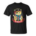 The Pirates Cat Fourth Of July American Independence Day Graphic Plus Size Shirt Unisex T-Shirt