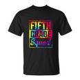Tie Dye Fifth Grade Squad First Day Back To School Unisex T-Shirt