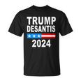 Trump Desantis 2024 Us Flag Tshirt Unisex T-Shirt
