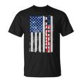 Trump Distressed Usa Flag Unisex T-Shirt
