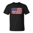Us Flag Vintage Merican Independence Day On 4Th Of July Great Gift Unisex T-Shirt