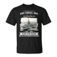 Uss Coral Sea Cv 43 Cva V2 Unisex T-Shirt