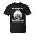 Uss Coral Sea Cv 43 Front Style Unisex T-Shirt