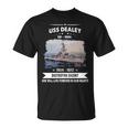 Uss Dealey De 1006 Uss Dealy Unisex T-Shirt
