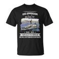 Uss Epperson Dd 719 Dde Unisex T-Shirt