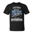 Uss Fiske Dd Unisex T-Shirt