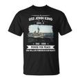 Uss John King Ddg Unisex T-Shirt