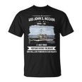 Uss John S Mccain Ddg V2 Unisex T-Shirt