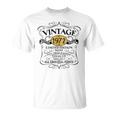Vintage 1972 50Th Birthday Gift Men Women Original Design  Unisex T-Shirt