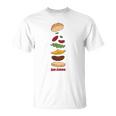 Bob&8217S Burgers Elements Of A Burger Unisex T-Shirt