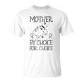 Mother By Choice For Choice Reproductive Rights Abstract Face Stars And Moon Unisex T-Shirt