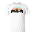 Tennessee Retro Vintage Sunset Mountain Tennessee Lovers Unisex T-Shirt