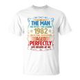 The Man Myth Legend 1982 Aged Perfectly 40Th Birthday Tshirt Unisex T-Shirt