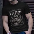 50Th Birthday 1972 Gift Vintage Classic Motorcycle 50 Years Unisex T-Shirt