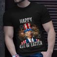 4Th Of Easter Funny Happy 4Th Of July Anti Joe Biden Unisex T-Shirt Gifts for Him