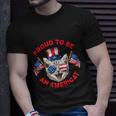 4Th Of July Cat Pround To Be Americat Unisex T-Shirt Gifts for Him