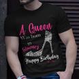 A Queen Was Born In February Birthday Unisex T-Shirt Gifts for Him