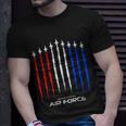 Air Force Us Veterans 4Th Of July Great Gift American Flag Meaningful Gift Unisex T-Shirt Gifts for Him