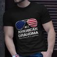 All American Grandma American Flag Patriotic Unisex T-Shirt Gifts for Him