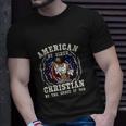 American By Birth Christian For 4Th Of July Unisex T-Shirt Gifts for Him