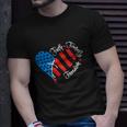 American Flag Usa Funny 4Th Of July Christian Unisex T-Shirt Gifts for Him