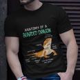 Anatomy Of A Bearded Dragon Bearded Dragon Lizard Pogona Reptile Unisex T-Shirt Gifts for Him