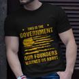 Anti Government Patriotic Americans Vintage Unisex T-Shirt Gifts for Him