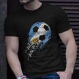 Argentina Soccer Argentinian Flag Pride Soccer Player Unisex T-Shirt Gifts for Him
