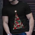 Audio Music Fan Christmas Tree Unisex T-Shirt Gifts for Him