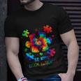 Be Kind Puzzle Pieces Tie Dye Cute Autism Awareness Unisex T-Shirt Gifts for Him