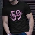 Beautiful 59Th Birthday Apparel For Woman 59 Years Old Unisex T-Shirt Gifts for Him