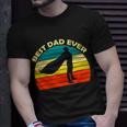 Best Dad Ever Super Dad Hero Unisex T-Shirt Gifts for Him
