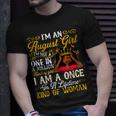 Birthday August Queen Girls Im An August Girl T-shirt Gifts for Him