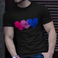 Bisexual Heart Bisexuality Bi Love Flag Lgbtq Pride Unisex T-Shirt Gifts for Him
