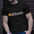 Bitcoin Logo Tshirt Unisex T-Shirt Gifts for Him