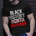 Black History Month All Year Tshirt Unisex T-Shirt Gifts for Him