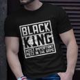 Black King The Most Important Piece In The Game African Men Unisex T-Shirt Gifts for Him
