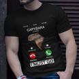 Capybara Is Calling Funny Capibara Rodent Animal Lover Humor Cute Gift Unisex T-Shirt Gifts for Him
